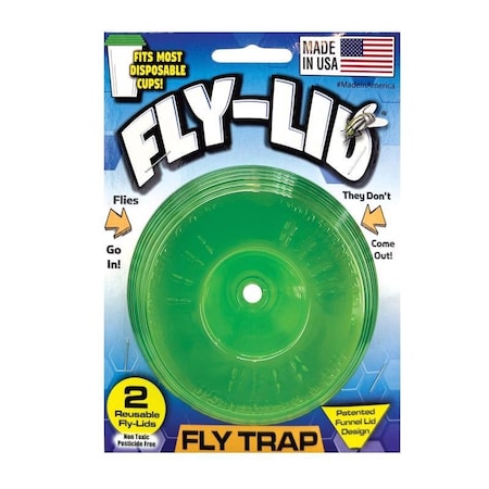 Billy Bob 2 PACK FLY-LID FLY TRAP 41050